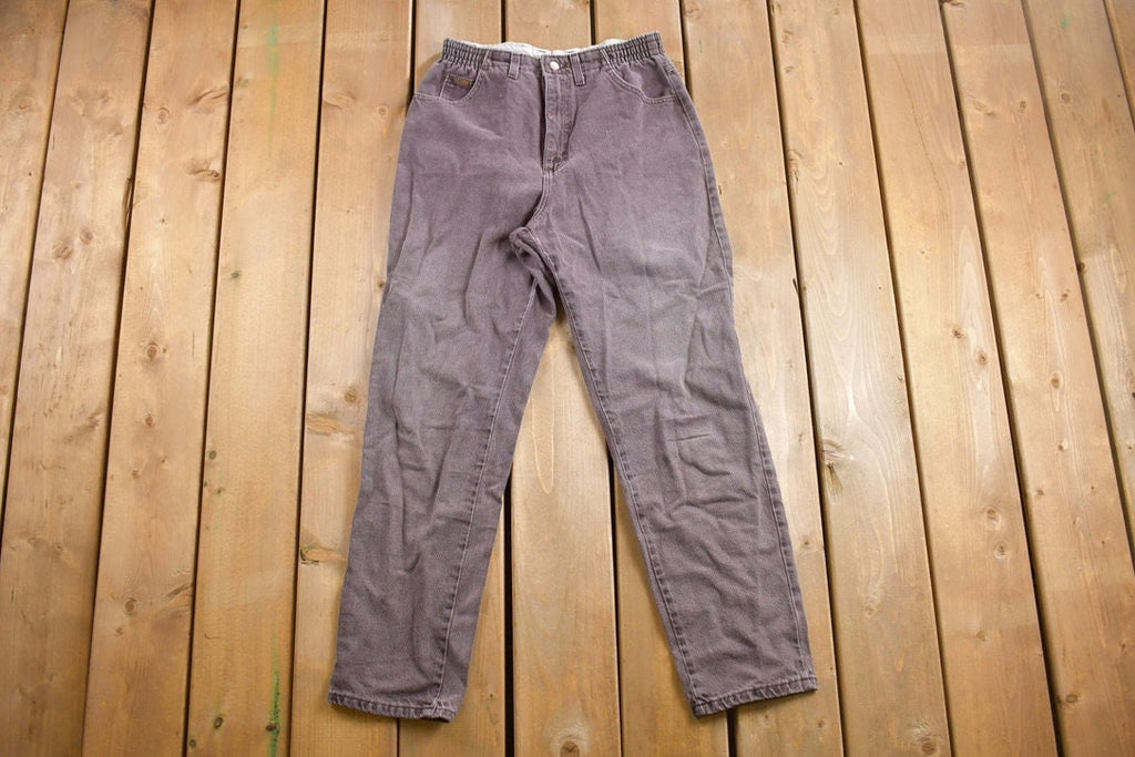 Vintage 1990s LEE Brown Tapered Mom Jeans