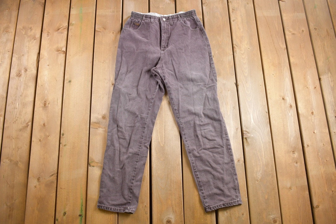 Vintage 1990s LEE Brown Tapered Mom Jeans
