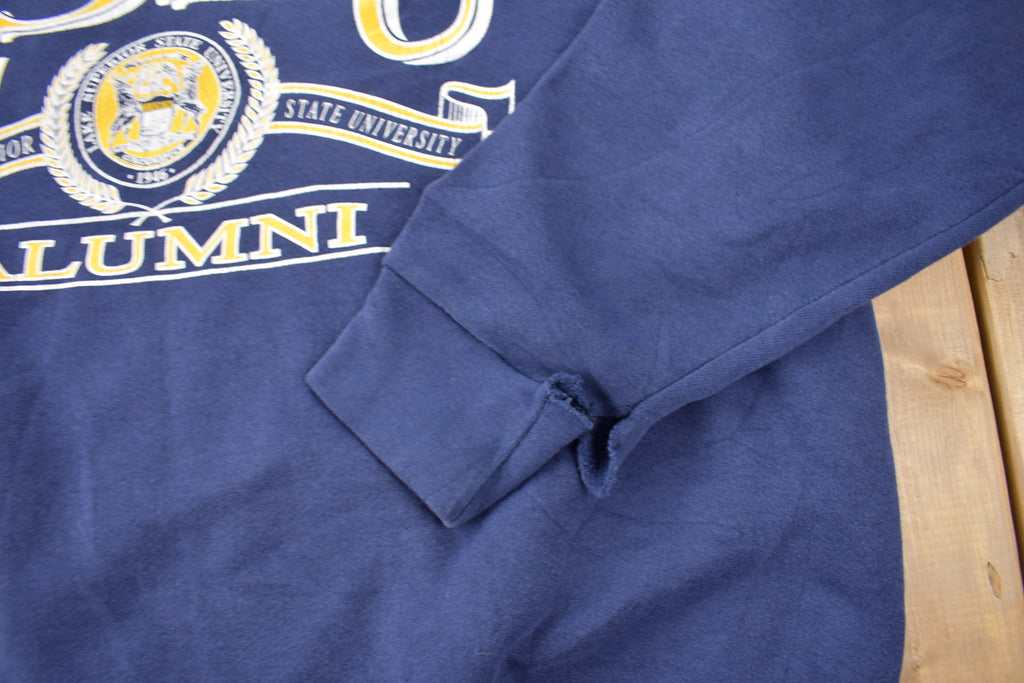Vintage 1990s Lake Superior State University Collegiate Crewneck