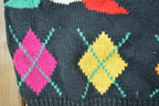 Vintage 1990s Images By Duet Floral Knit Crewneck Sweater