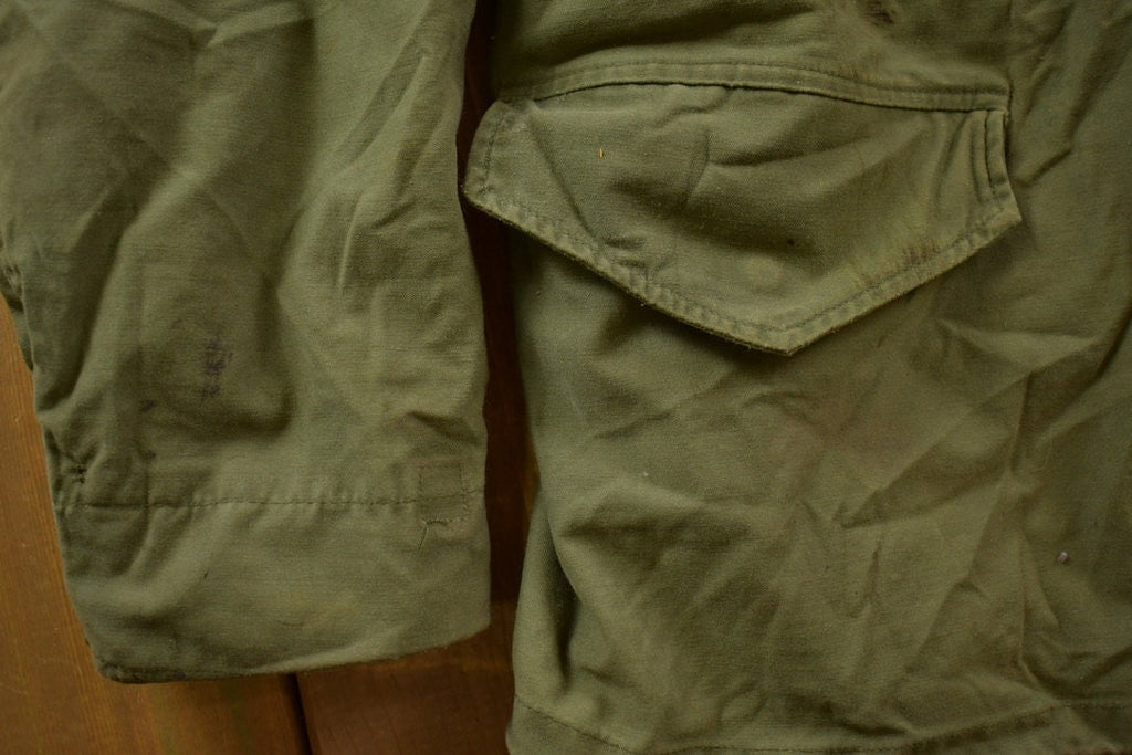 1960s Vintage Military OG-107 Cold Weather Field Coat