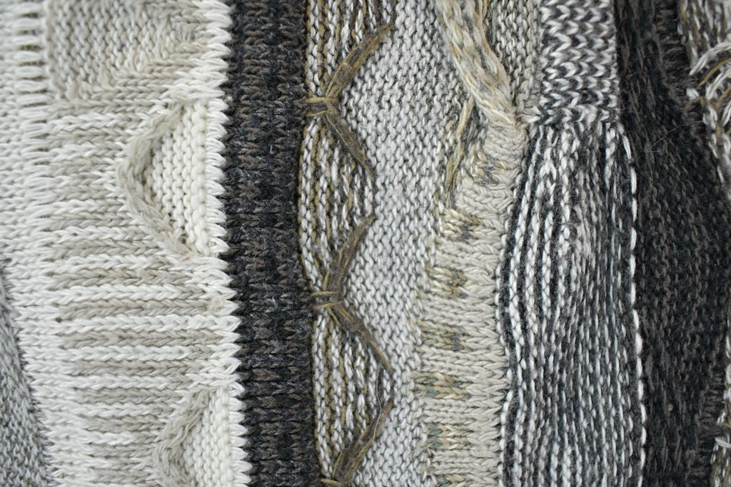 Vintage 1990s Lineage Knit Crewneck Sweater / 90s Crewneck / Made In USA / Preppy