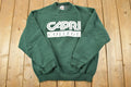 Vintage 1990s Capri College Heavyweight University Collegiate Crewneck