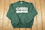 Vintage 1990s Capri College Heavyweight University Collegiate Crewneck