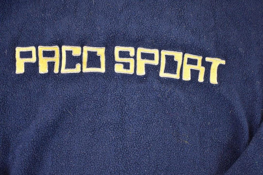 Vintage 1990s Paco Sport Fleece Outdoorsman Hoodie Sweater Men's L