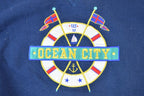 Vintage 1990s Ocean City Crewneck Sweatshirt Made In USA
