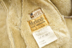 Vintage 1980s Morlands Lambskin Shearling Leather Jacket