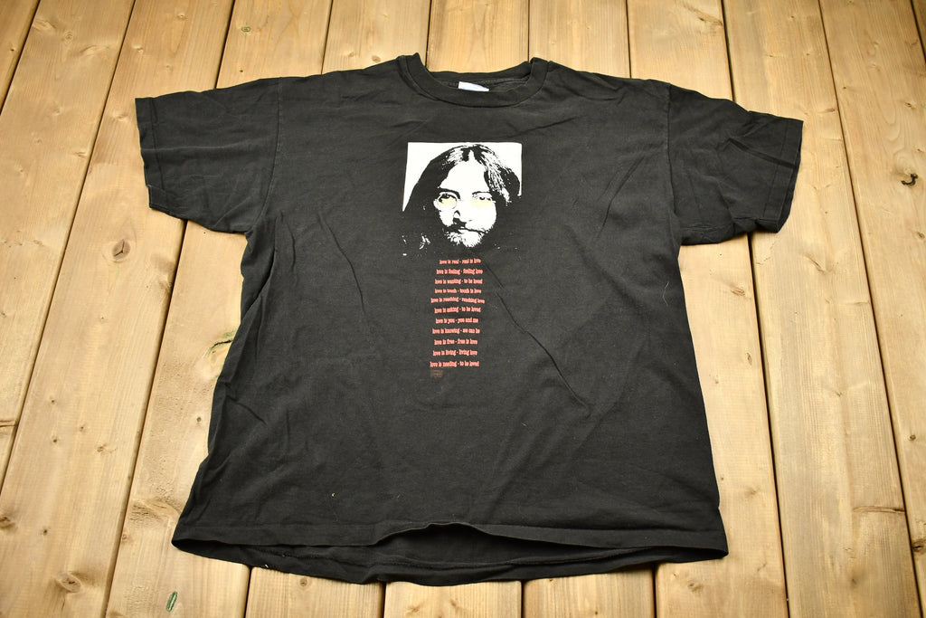 Vintage 1991 John Lennon Love Is Real Band T-shirt