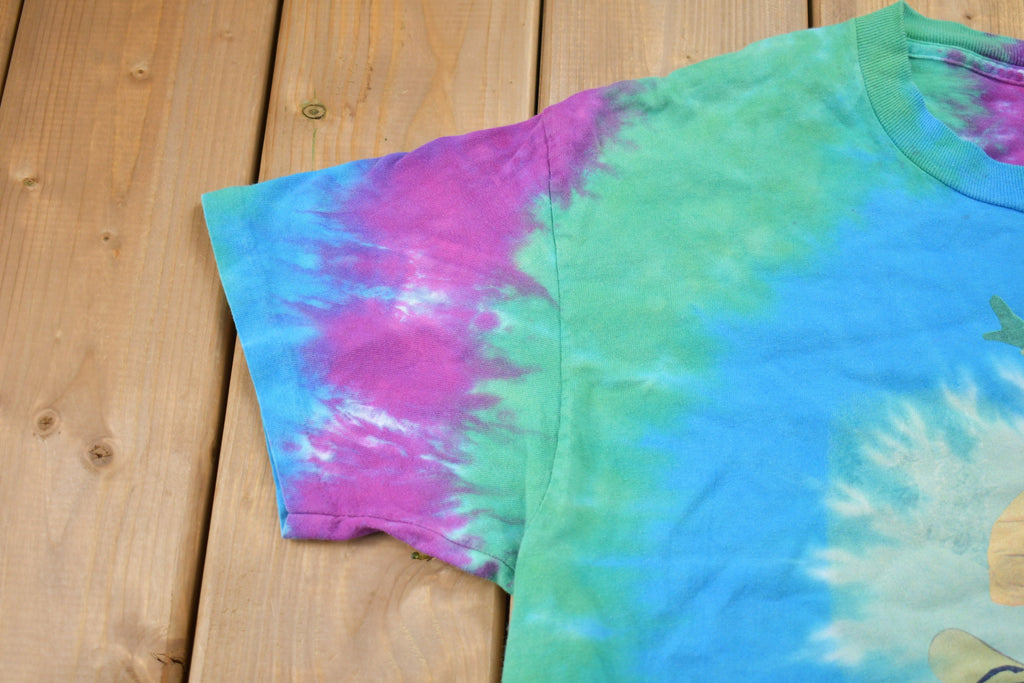 Vintage 1990s Snowboard Colby College Graphic T Shirt