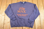 Vintage 1990s Nutro Max Dog Food Souvenir Crewneck Sweatshirt Mens L / 90s Crewneck / Travel Vacation Sweater / Streetwear