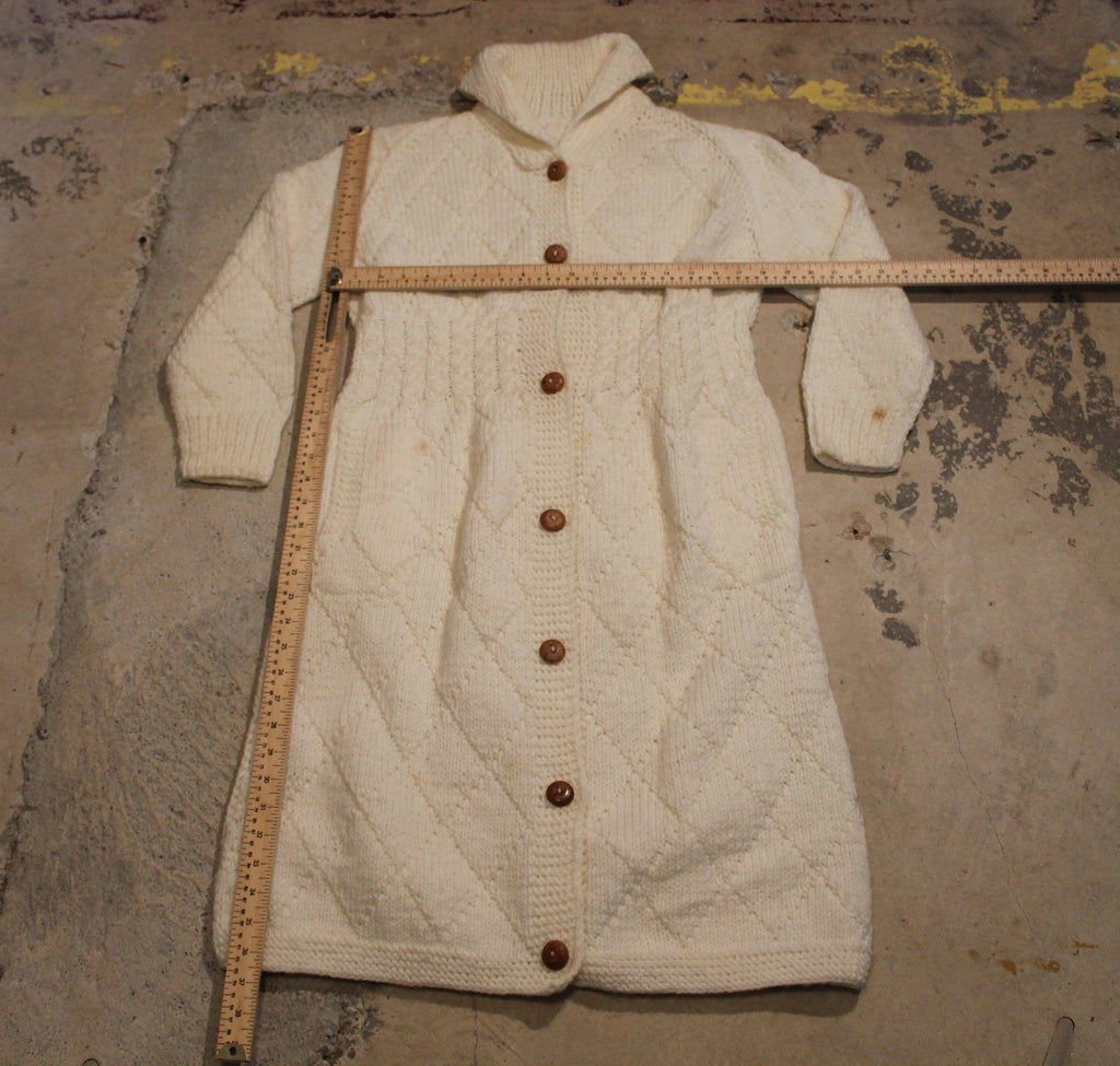 Vintage 1990s Full Length Knitted Sweater