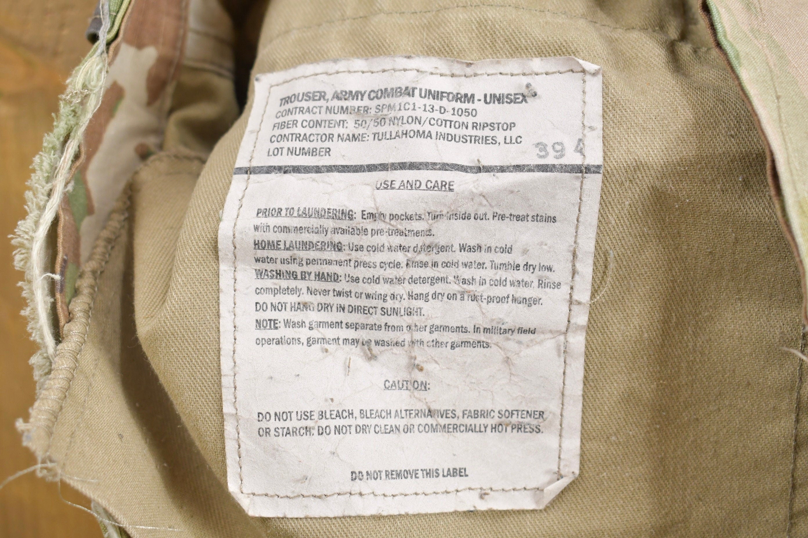 Vintage 1990s Army Woodland Camouflage Cargo Pants Size 27 - 31 x 32.5
