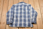 Vintage 1990s St. Johns Bay Plaid Button Up Flannel Shirt