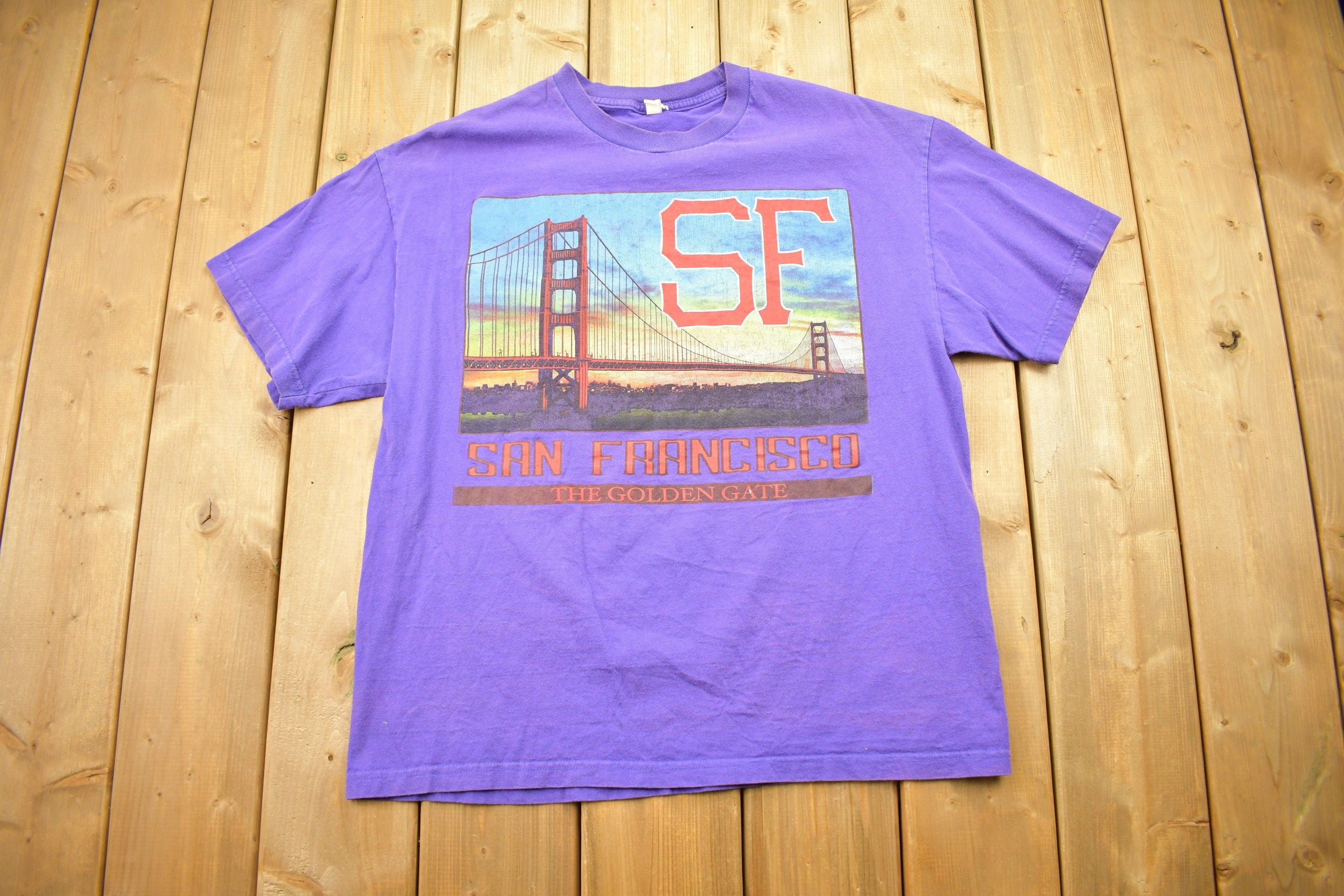 Vintage 1990s San Francisco California Graphic T Shirt
