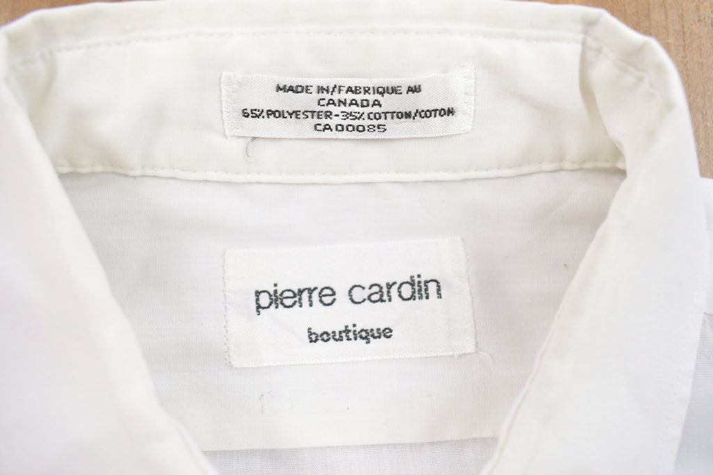Vintage 1990s Pierre Cardin Button Up Dress Shirt