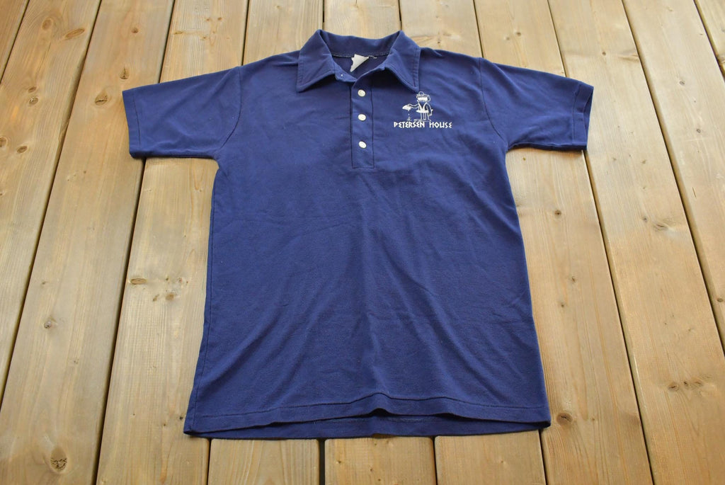 Vintage 1970s Don Alleson Petersen House Polo Shirt Men's L