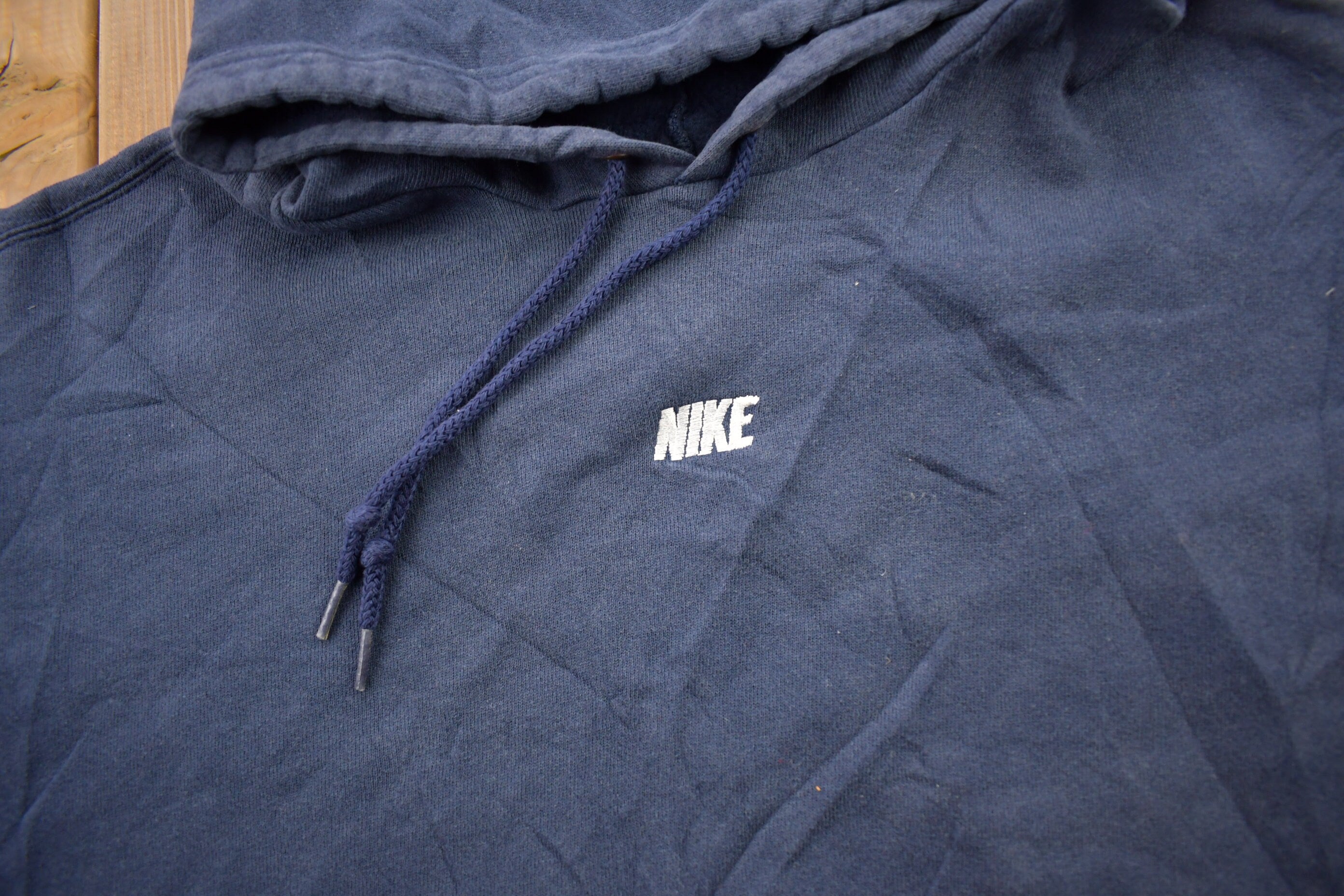 Vintage Y2K Nike Mini Center Logo Hoodie