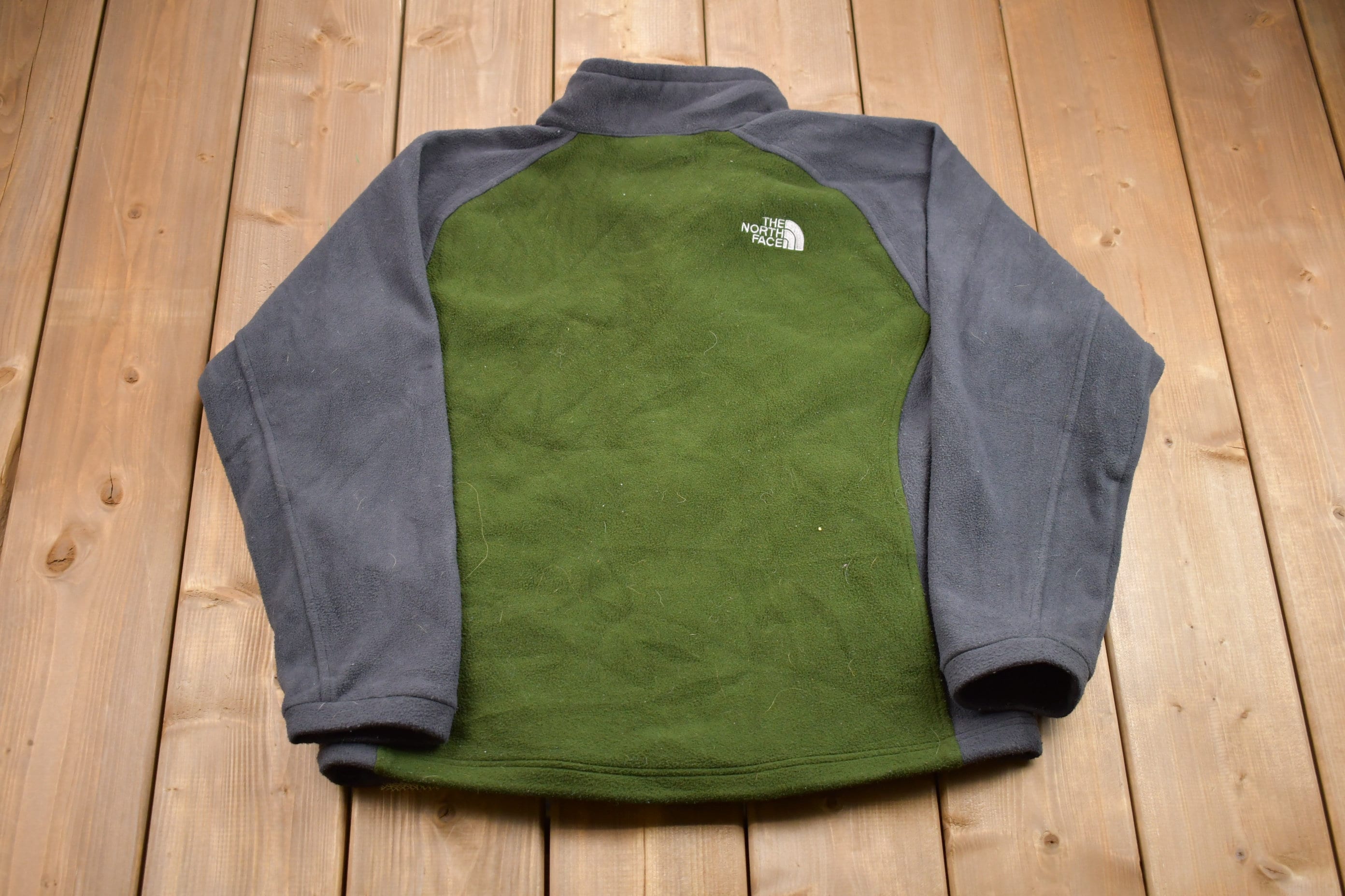 Vintage 1990s The North Face Full Zip Fleece Sweater