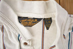 Vintage 1990s Eddie Bauer Striped Quarter Button Sweatshirt