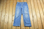 Vintage 1970s Lee Distressed Denim Jeans Men's 29 x 26