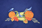Vintage 1990s Fall Pumpkin Embroidered Crewneck
