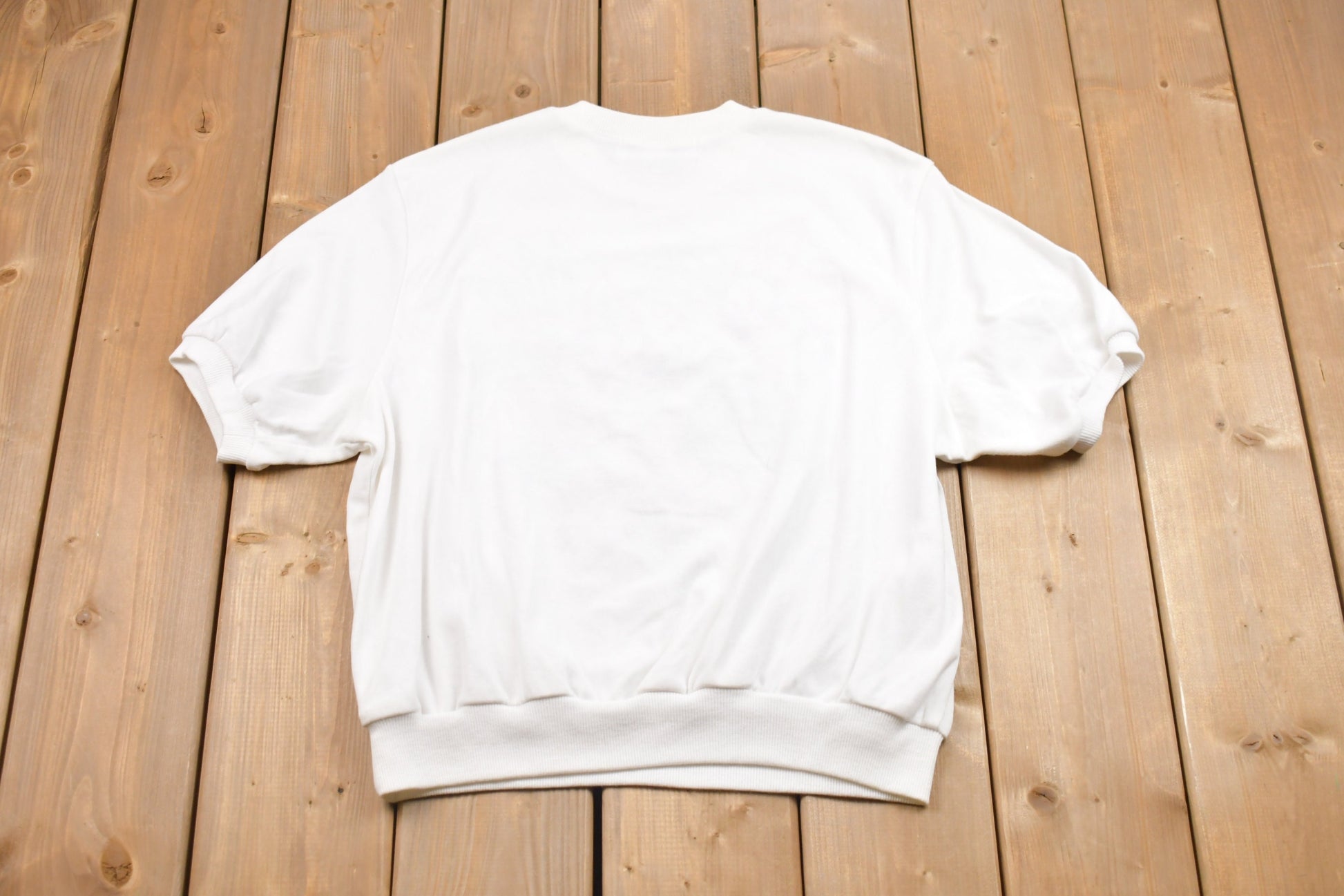 Vintage 1990s Alfred Dunner Floral Short Sleeve Crewneck Sweatshirt