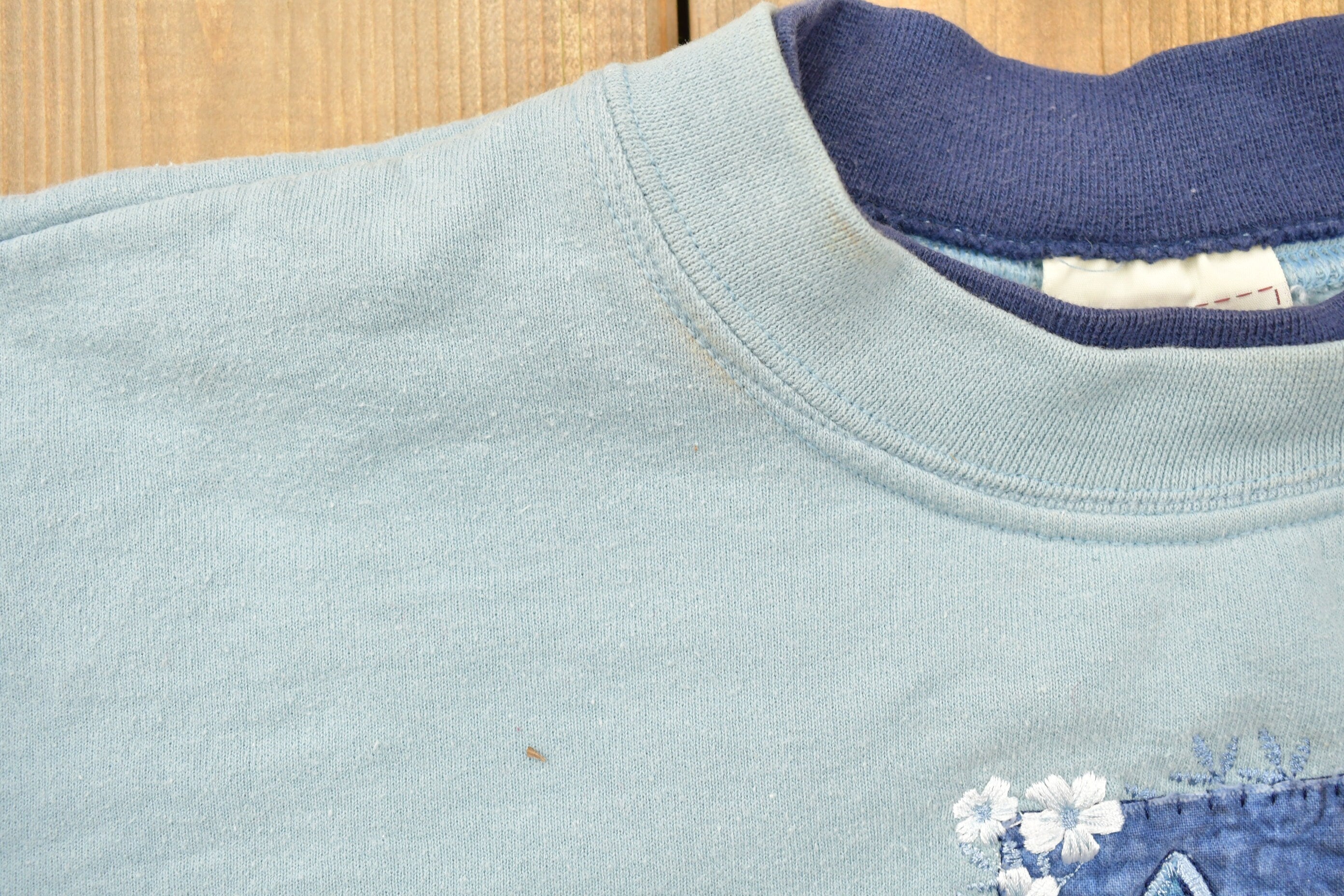 Vintage 1990s Top Stitch Cat Theme Morning Sun Crewneck Sweater  90s Crewneck  Grandma Sweater  Streetwear  Made In USA  Animal Theme