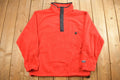 Vintage 1990s Red Sierra Experience Fleece Sweater