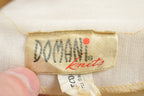 Vintage 1960s Damani Knits Dress  Collar  True Vintage  Retro Womenswear  Mod Fashion  Shirt Dress  Striped