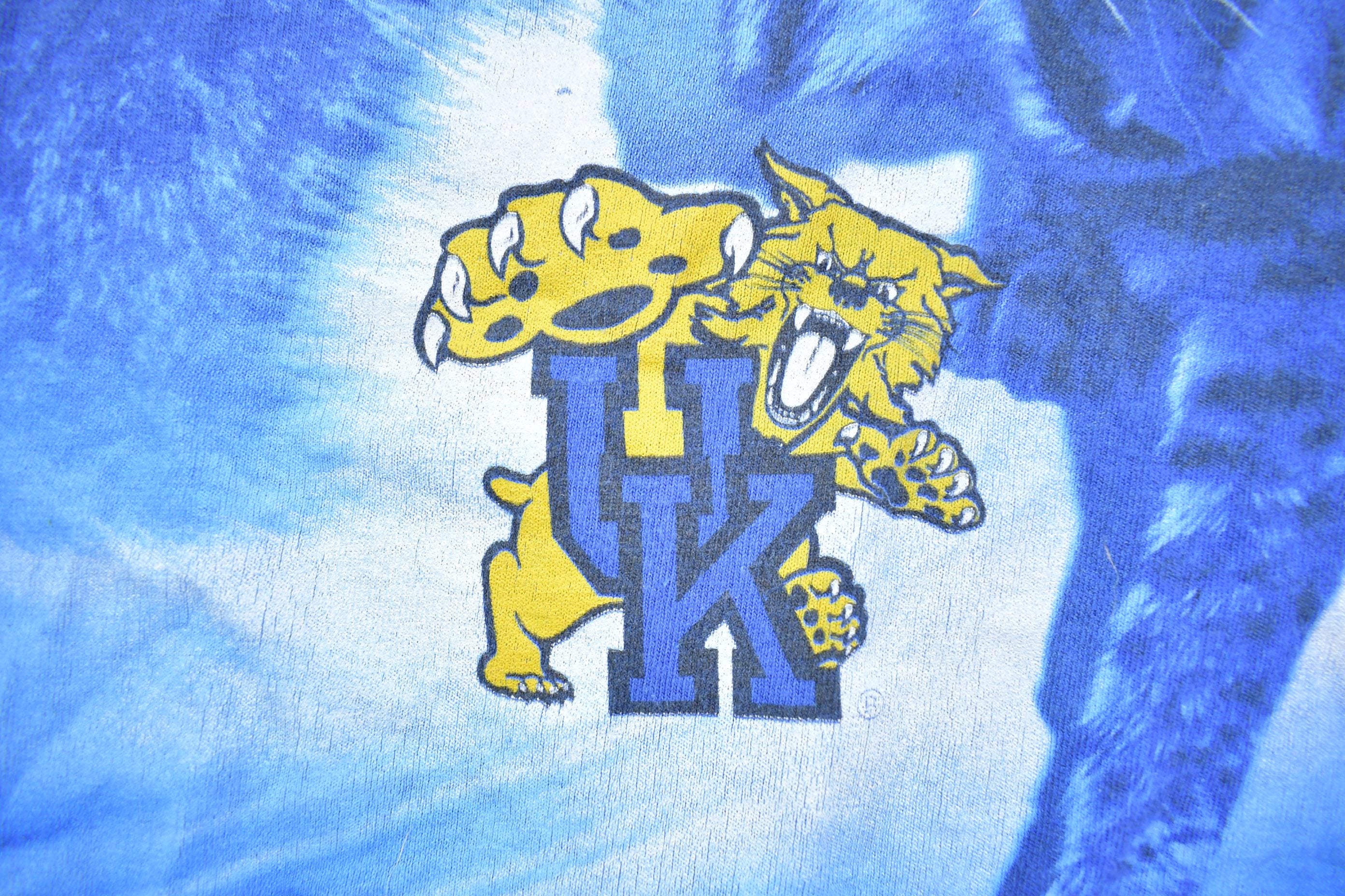 Vintage Y2k University Of Kentucky Wildcats Pride All Around Graphic T Shirt