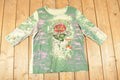 Vintage Y2K AOP Rosa Cafe Souvenir Travel T-Shirt Women's L