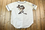 Vintage 1993 Looney Tunes Tasmanian Devil Baseball Jersey