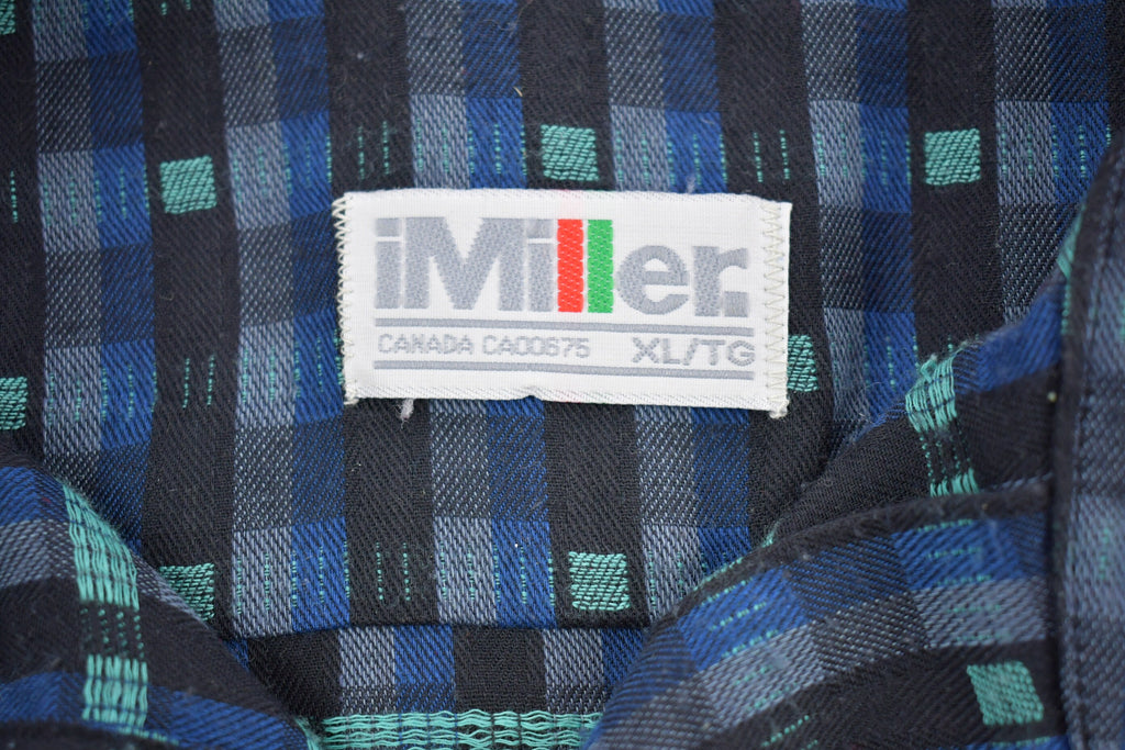 Vintage 1990s IMiller Made In Canada Button Up Shirt