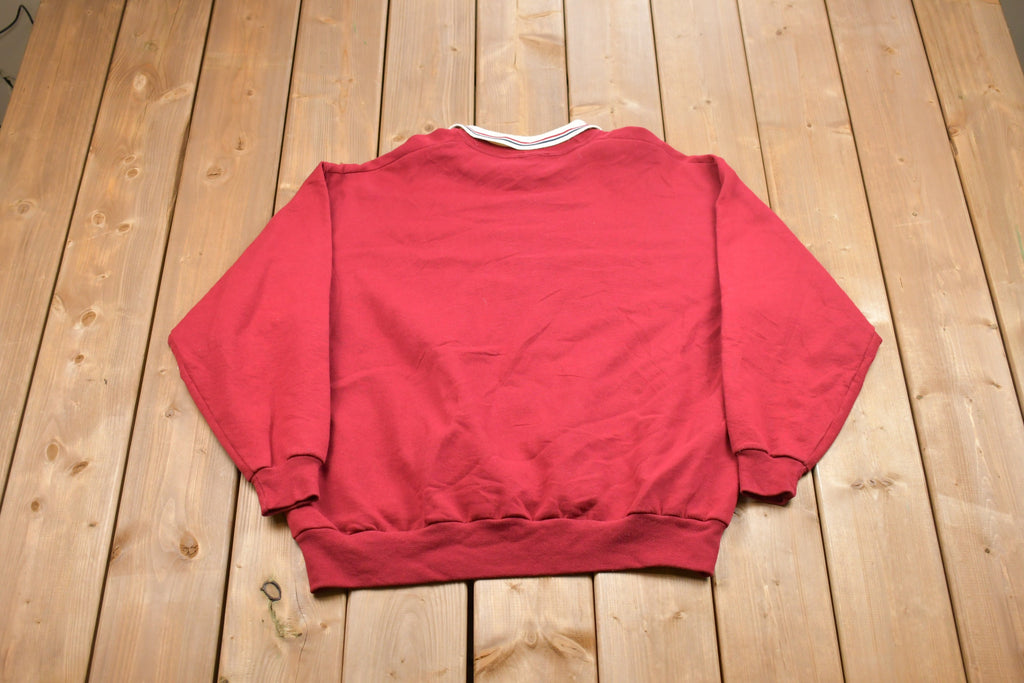 Vintage 1990s Cute American Angel Collared Crewneck