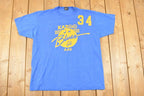 Vintage 1990s Kazoo Blues 34 Souvenir Travel T-Shirt Men's XL
