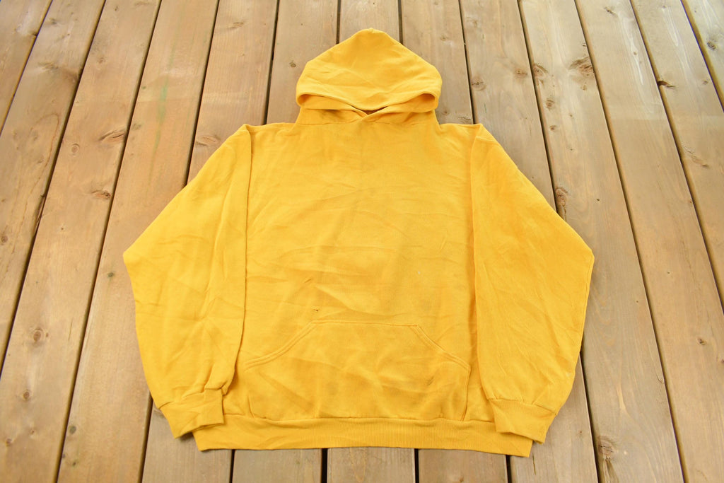 Vintage 1970s Russell Athletics Blank Hoodie Men's Large