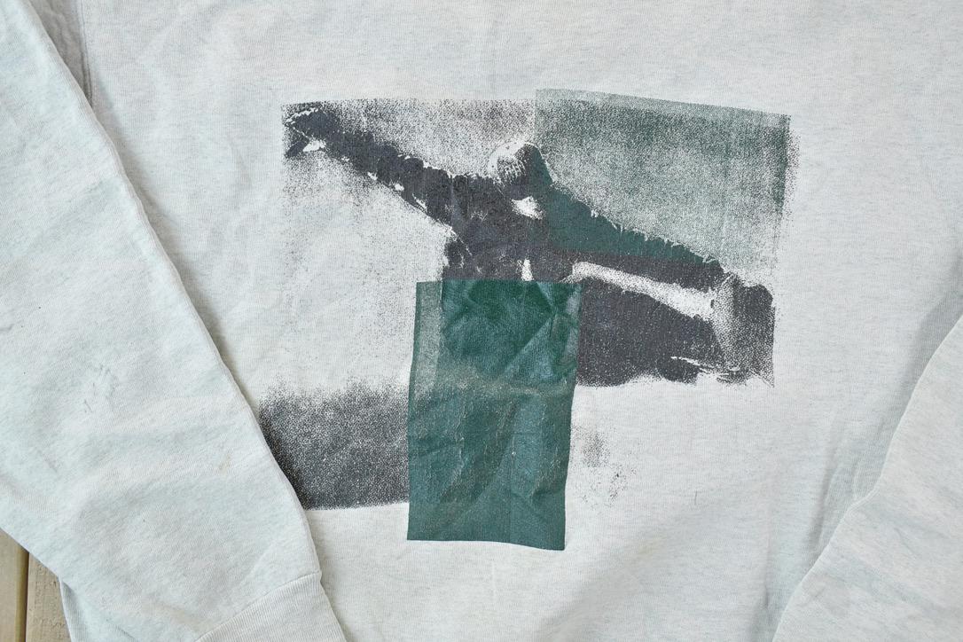 Vintage 1990s Snowboarding Heavyweight Outdoorsman Crewneck Sweatshirt