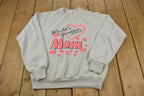 Vintage 1990s World's Greatest Mom Crewneck Sweater Made In USA