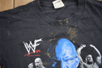 Vintage 1998 Stone Cold Steve Austin Wrestling Graphic T-Shirt Single Stitch