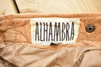 Vintage 1980s Alhambra Brown Leather Pants