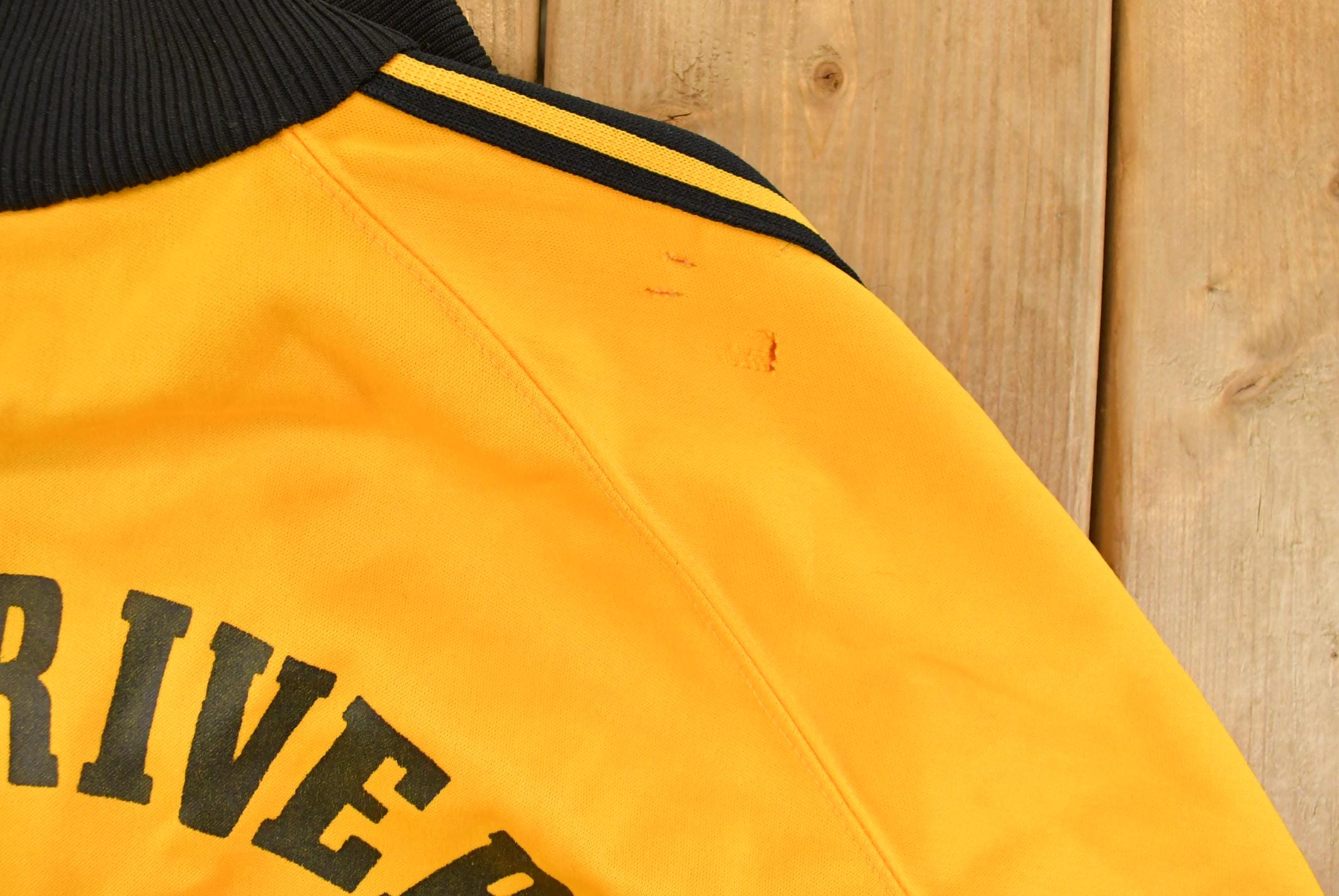 Vintage 1980s Tonix Twin Rivers Baseball Track Jacket Sweatshirt Men's Large