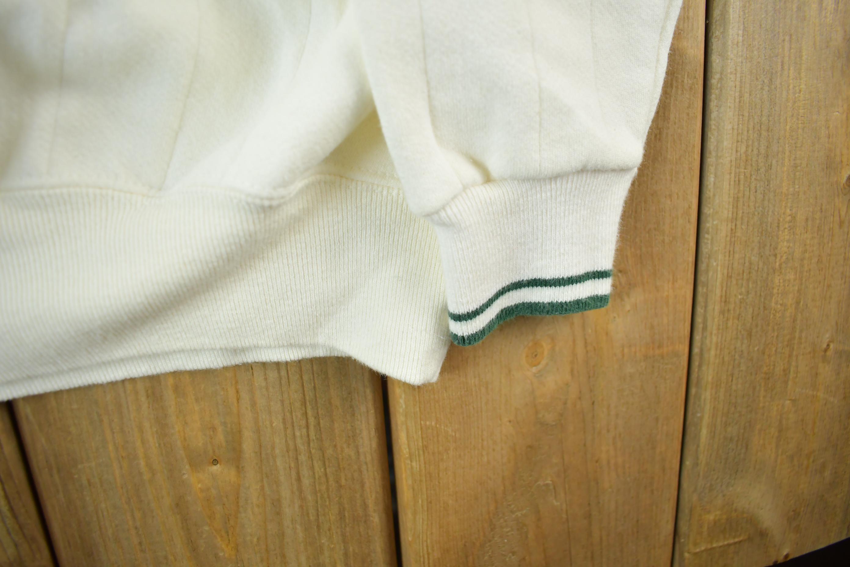 Vintage 1990s Metropolitan National Bank Collared Sweatshirt Men's XL