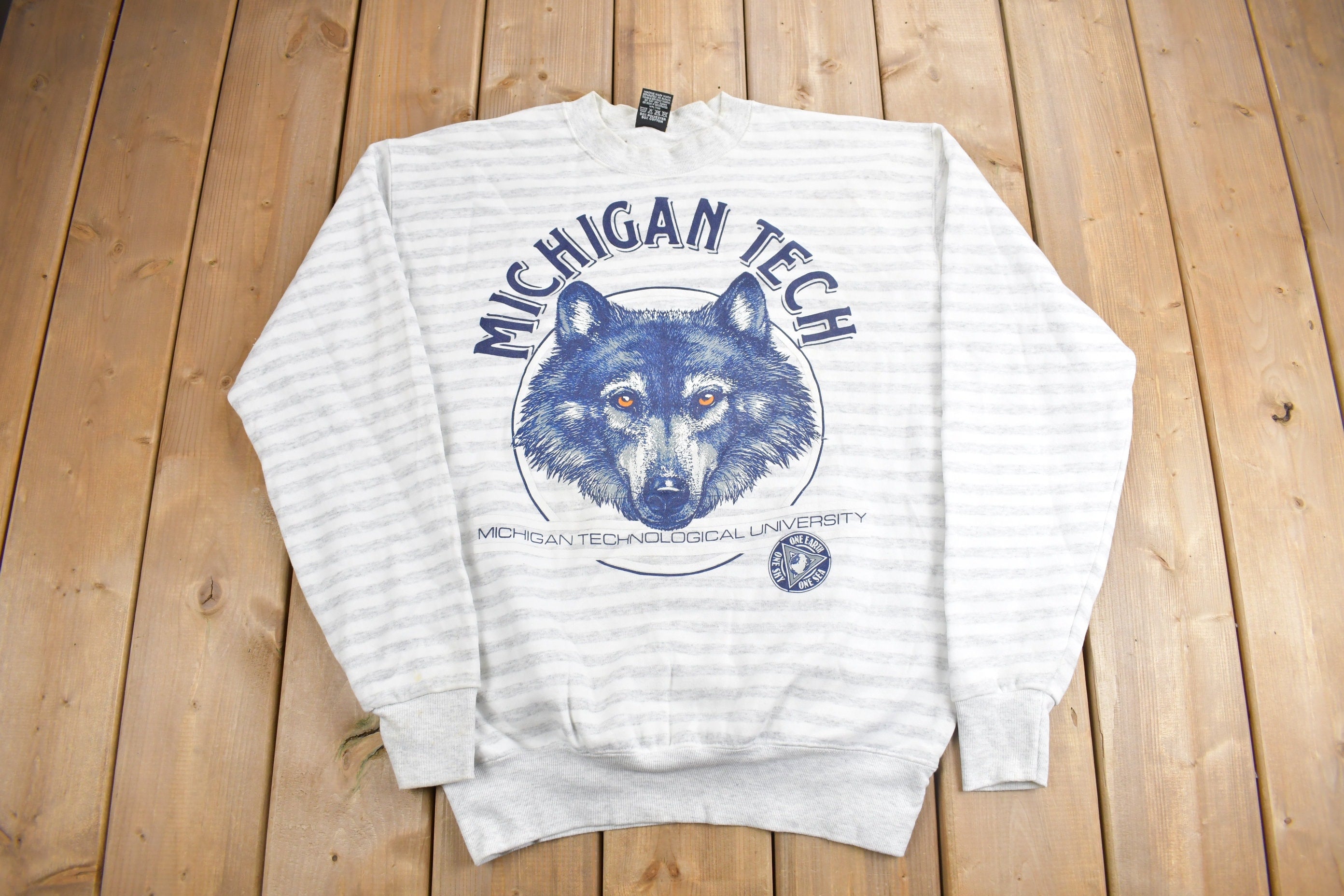 Vintage 1990s Michigan Tech University Collegiate Crewneck