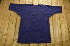 Vintage 1990's University of Michigan State Wolverines Collegiate Jersey T Shirt  Made In USA  NCAA  Sportswear  Russell Athletics
