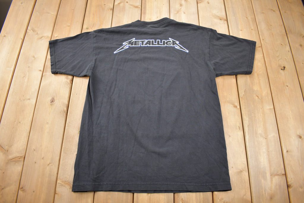 Vintage 2000 Metallica Cartoon Graphic T-shirt