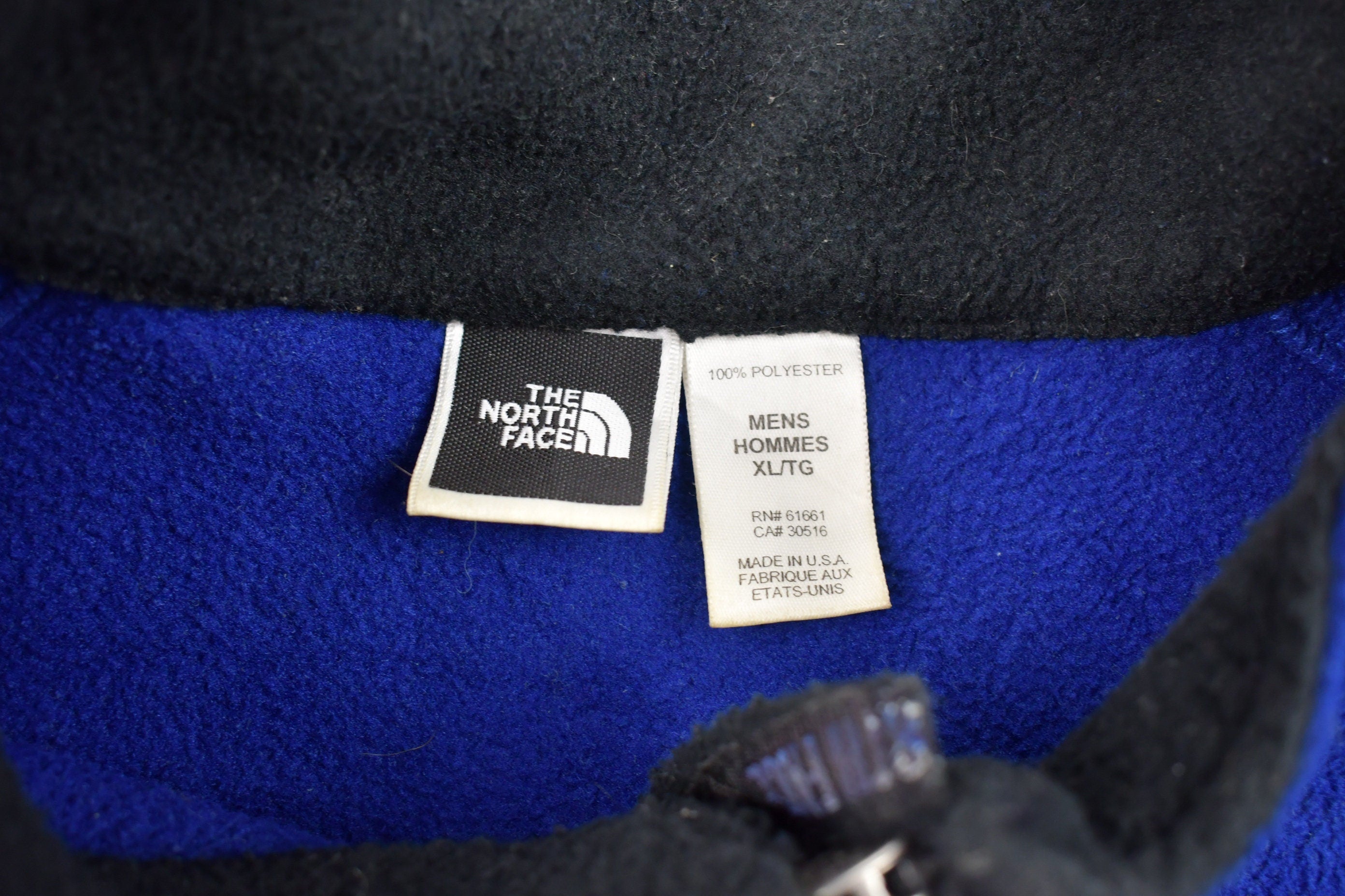 Vintage 1990s North Face Fleece Sweater Vest / Made in USA / Sportswear / 90s Crewneck / Streetwear / Athleisure / Hiking /