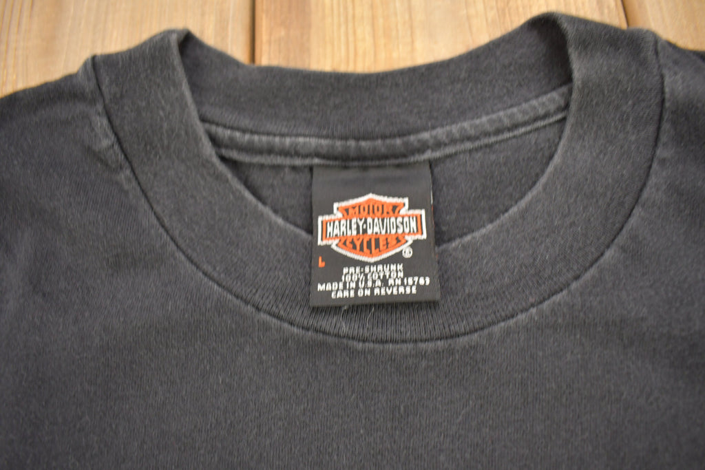 Vintage 1997 Davie's Harley Davidson Richmond Hill Ontario Canada T-Shirt