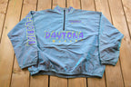 Vintage 1990s Daytona Beach Quarter Zip Windbreaker Jacket