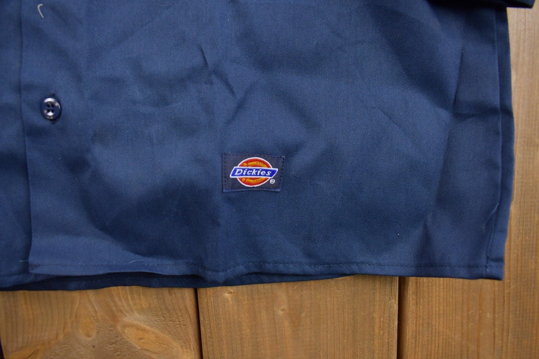 Vintage 1990s Dickies Button Up Work Shirt