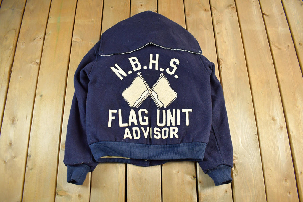 Vintage 1978 Fordham Wool Varsity Letterman Jacket Men's Small
